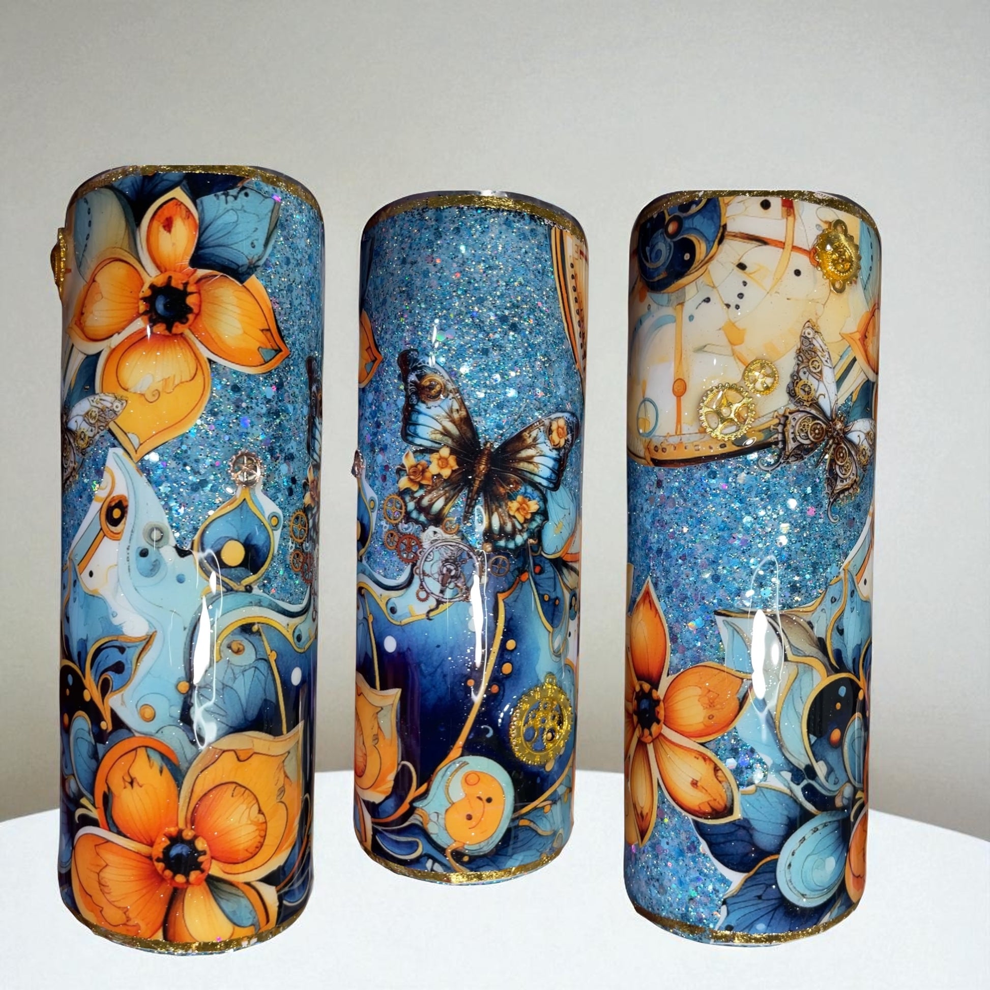 Timeless Tumbler (Steampunk-24oz)