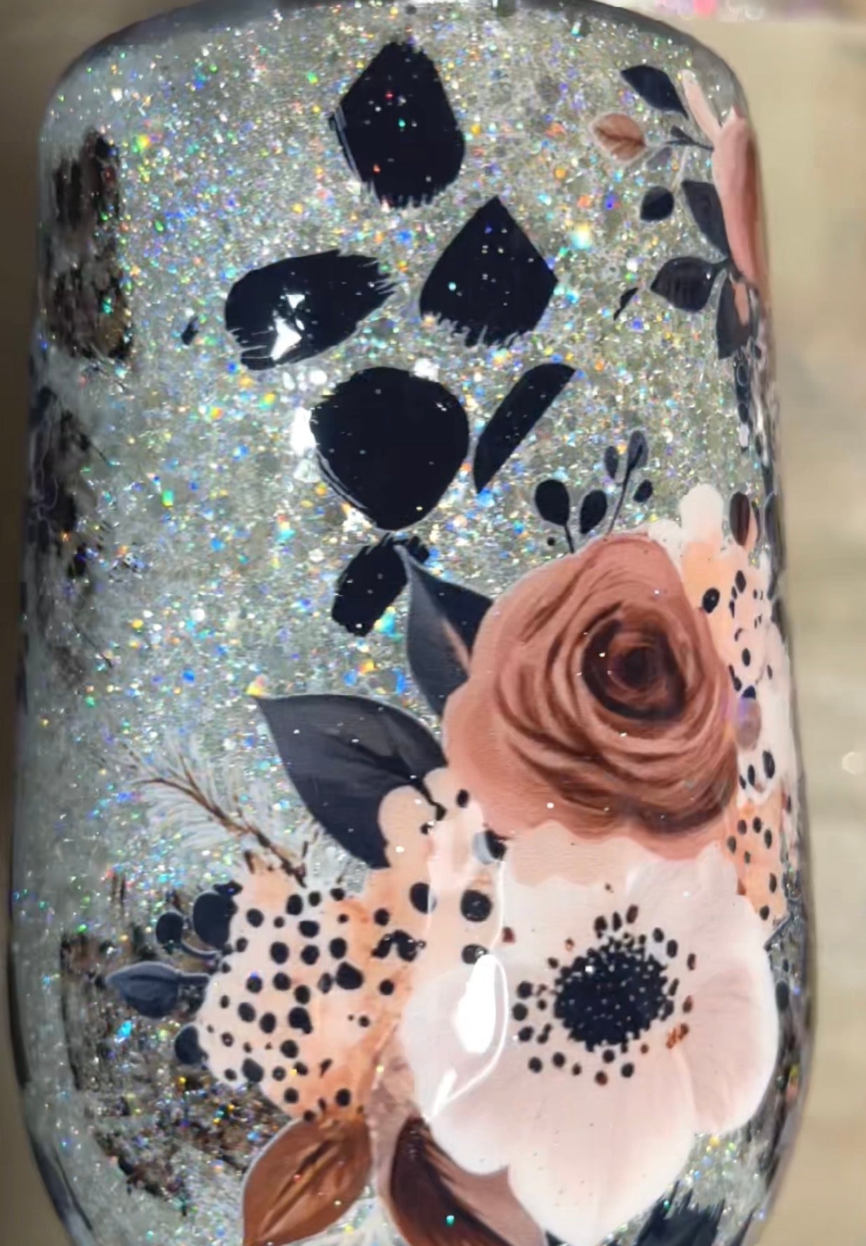 Short Stemless wine beauty