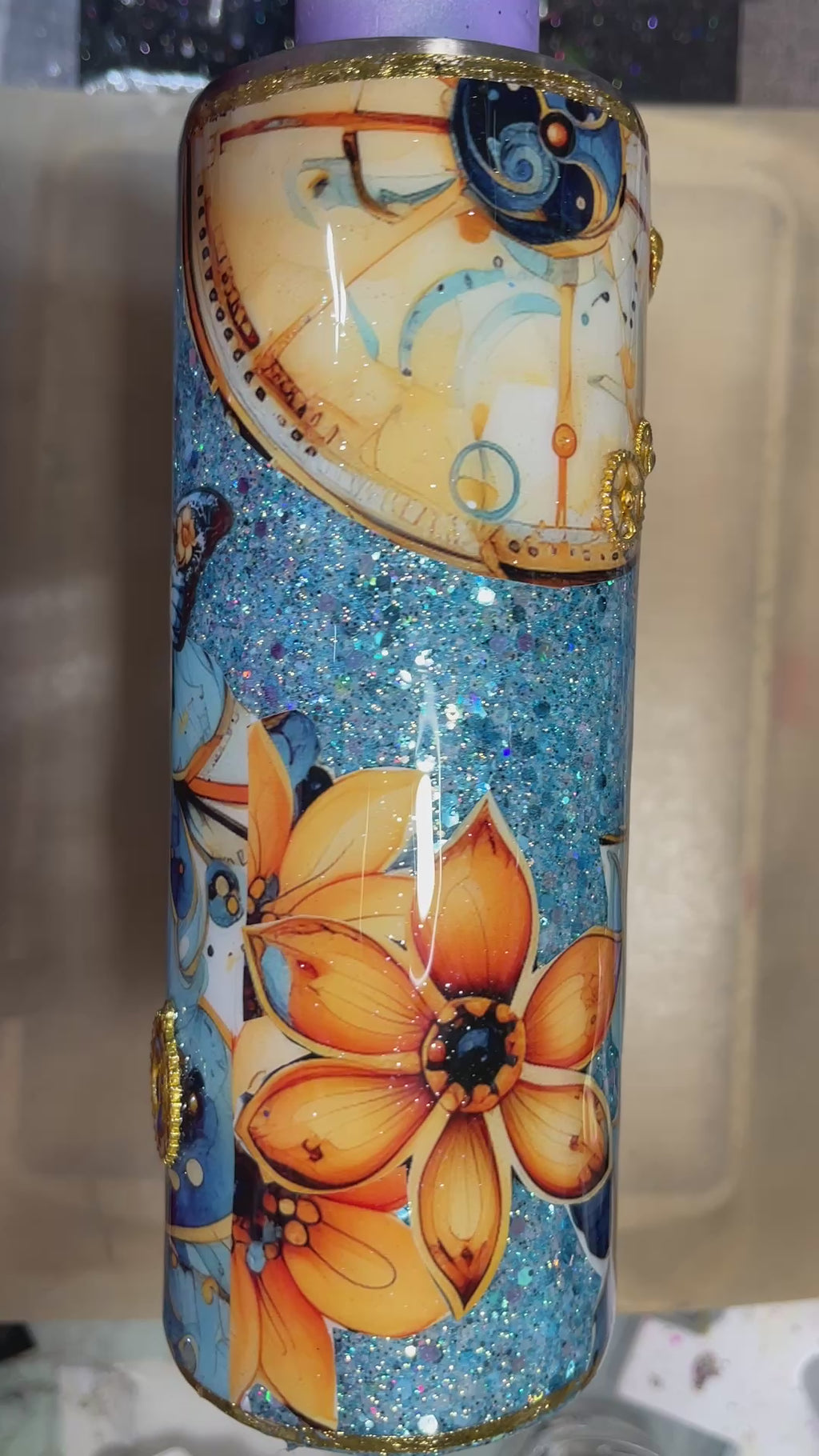 Timeless Tumbler (Steampunk-24oz)